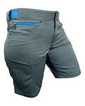 HAVEN pantalones cortos sin tirantes - AMAZON LADY - gris/azul