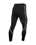 HAVEN pantalones largos sin tirantes - ISOLEERA - negro/blanco