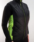 HAVEN chaleco - THERMAL - negro/amarillo