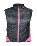 HAVEN chaleco - THERMAL - negro/rosa