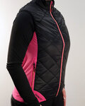 HAVEN chaleco - THERMAL - negro/rosa