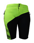 HAVEN pantalones cortos - PURE - negro/verde claro