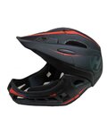 HAVEN casco - CHALLENGER - negro/rojo