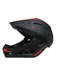 HAVEN casco - CHALLENGER - negro/rojo