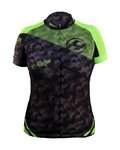 HAVEN jersey de manga corta - SINGLETRAIL WOMEN - negro/verde