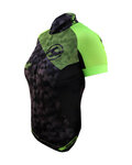 HAVEN jersey de manga corta - SINGLETRAIL WOMEN - negro/verde