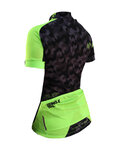 HAVEN jersey de manga corta - SINGLETRAIL WOMEN - negro/verde