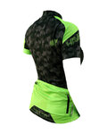 HAVEN jersey de manga corta - SINGLETRAIL WOMEN - negro/verde