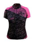 HAVEN jersey de manga corta - SINGLETRAIL WOMEN - negro/rosa