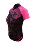 HAVEN jersey de manga corta - SINGLETRAIL WOMEN - negro/rosa