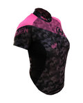 HAVEN jersey de manga corta - SINGLETRAIL WOMEN - negro/rosa