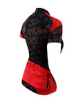 HAVEN jersey de manga corta - SINGLETRAIL WOMEN - negro/rojo