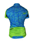 HAVEN jersey de manga corta - SINGLETRAIL WOMEN - azul/verde