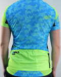 HAVEN jersey de manga corta - SINGLETRAIL WOMEN - azul/verde