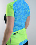 HAVEN jersey de manga corta - SINGLETRAIL WOMEN - azul/verde