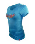 HAVEN jersey de manga corta - AMAZON II SHORT - azul/rosa