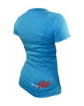 HAVEN jersey de manga corta - AMAZON II SHORT - azul/rosa