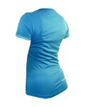 HAVEN jersey de manga corta - AMAZON II SHORT - azul/rosa