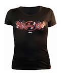 HAVEN jersey de manga corta - AMAZON II SHORT - negro/rojo
