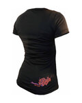 HAVEN jersey de manga corta - AMAZON II SHORT - negro/rojo