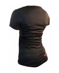 HAVEN jersey de manga corta - AMAZON II SHORT - negro/rojo