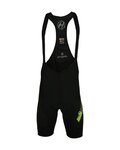 HAVEN pantalones cortos de tirantes - TEAM - negro