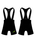 HAVEN pantalones cortos de tirantes - TEAM - negro