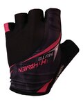 HAVEN guantes de dedos cortos - MUTO - negro/rosa