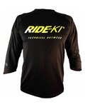 HAVEN jersey de manga corta - RIDE-KI - negro/verde