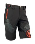 HAVEN pantalones cortos sin tirantes - RAINBRAIN - negro/rojo