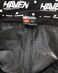 HAVEN pantalones cortos sin tirantes - RAINBRAIN - negro/rojo