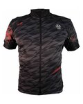 HAVEN jersey de manga corta - SKINFIT - negro/rojo