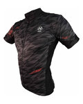 HAVEN jersey de manga corta - SKINFIT - negro/rojo