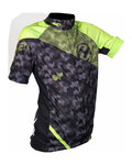 HAVEN jersey de manga corta - SINGLETRAIL KID - negro/verde
