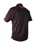 HAVEN camisa - AGNESS SLIMFIT - negro/rojo