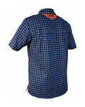 HAVEN camisa - AGNESS SLIMFIT - azul/naranja
