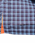 HAVEN camisa - AGNESS SLIMFIT - azul/naranja