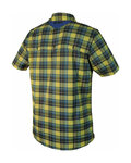 HAVEN camisa - AGNESS SLIMFIT - azul/amarillo