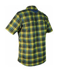 HAVEN camisa - AGNESS SLIMFIT - azul/amarillo