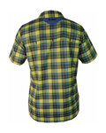 HAVEN camisa - AGNESS SLIMFIT - azul/amarillo