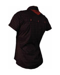 HAVEN camisa - AGNESS SLIMFIT - negro/rojo