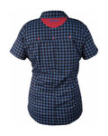 HAVEN camisa - AGNESS SLIMFIT - azul/rosa