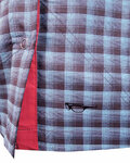 HAVEN camisa - AGNESS SLIMFIT - azul/rosa