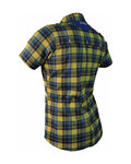 HAVEN camisa - AGNESS SLIMFIT - azul/amarillo