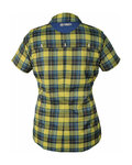 HAVEN camisa - AGNESS SLIMFIT - azul/amarillo