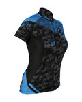 HAVEN jersey de manga corta - SINGLETRAIL WOMEN - negro/azul