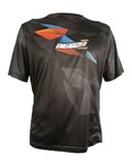 HAVEN jersey de manga corta - ENERGIZER CRAZY SHORT - negro/rojo/azul