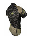 HAVEN jersey de manga corta - SINGLETRAIL - verde/amarillo