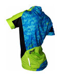 HAVEN jersey de manga corta - SINGLETRAIL KID - azul/verde