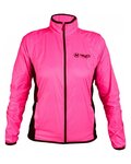 HAVEN chaqueta cortaviento - FEATHERLITE - rosa/negro